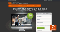 Desktop Screenshot of flixaddict.com